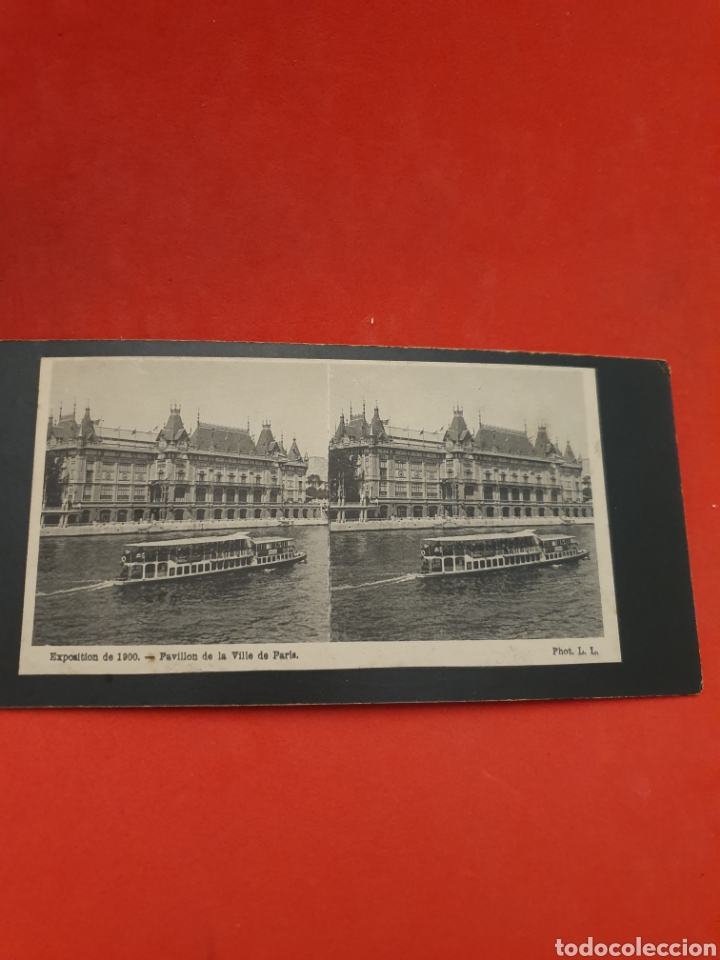 Photographie ancienne: Pavillon de la Ville de Paris.1890-1900 Aprox.