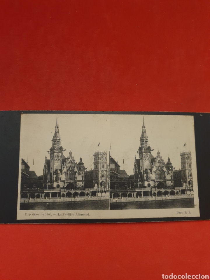 Photographie ancienne: Exposicion de 1900.Le Pavillon Allemand.