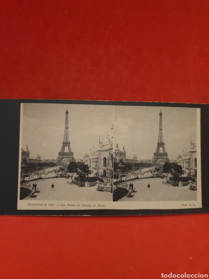 Fotografia antiga: Exposicion de 1900.Les Palais du Champ de Mars.