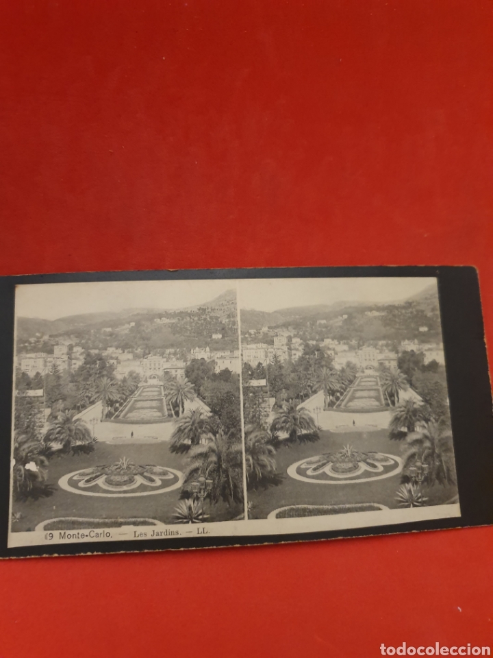 Fotografia antiga: Monte Carlo.Les Jardins.