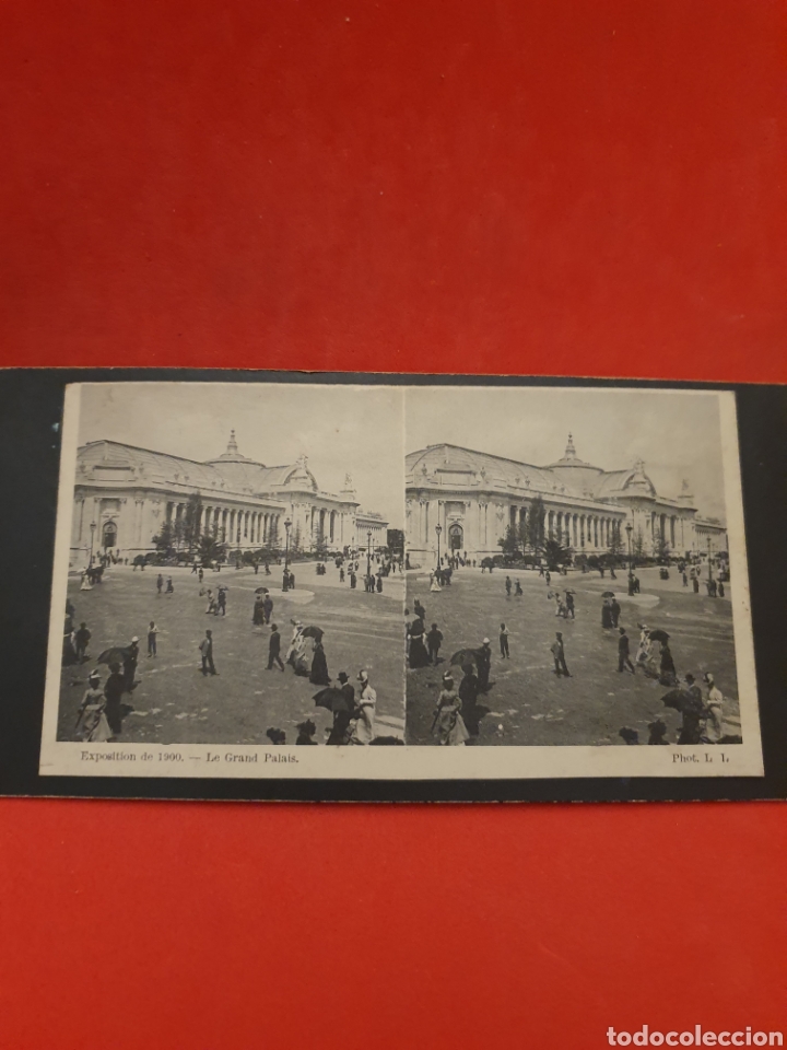 Fotografia antiga: Exposicion de 1900.Le Gran Palais.