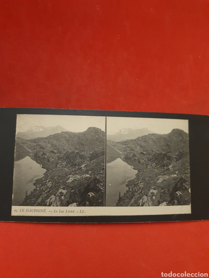 Fotografia antiga: Le Dauphine. Le Lac Leviet.