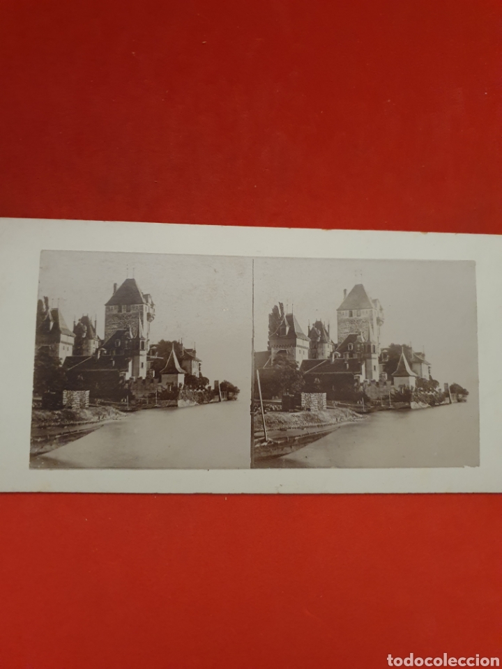 Fotografia antiga: Suiza.Castillo de Chilon.