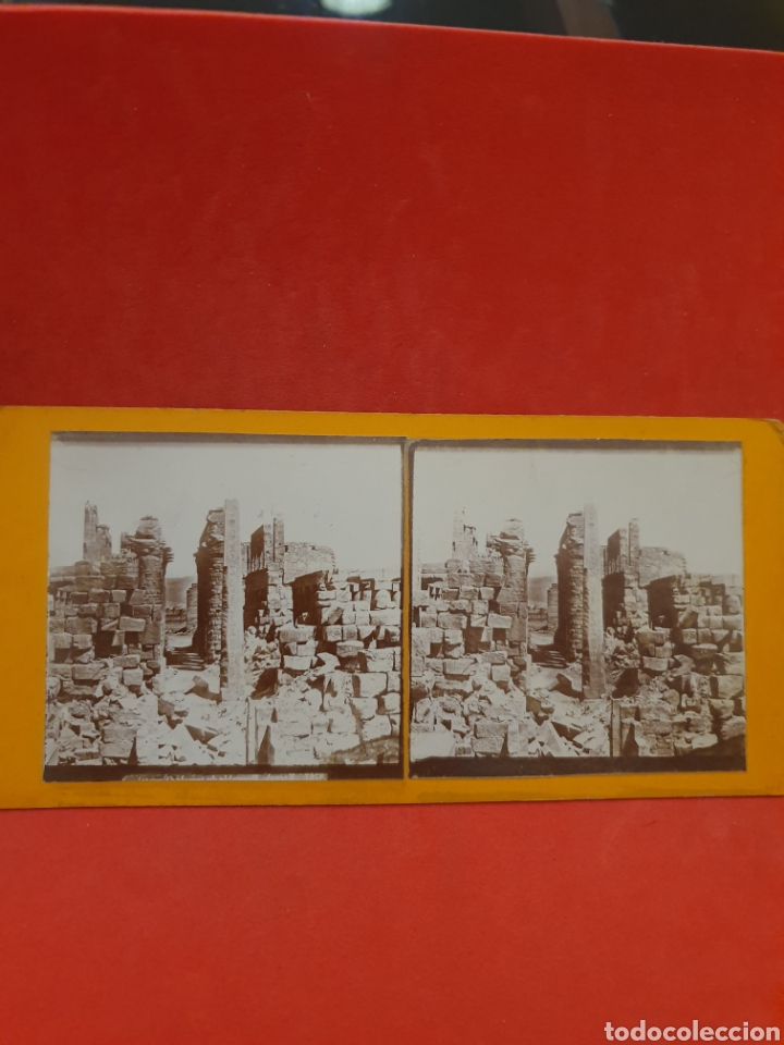 Fotografia antiga: Ruinas del Templo.