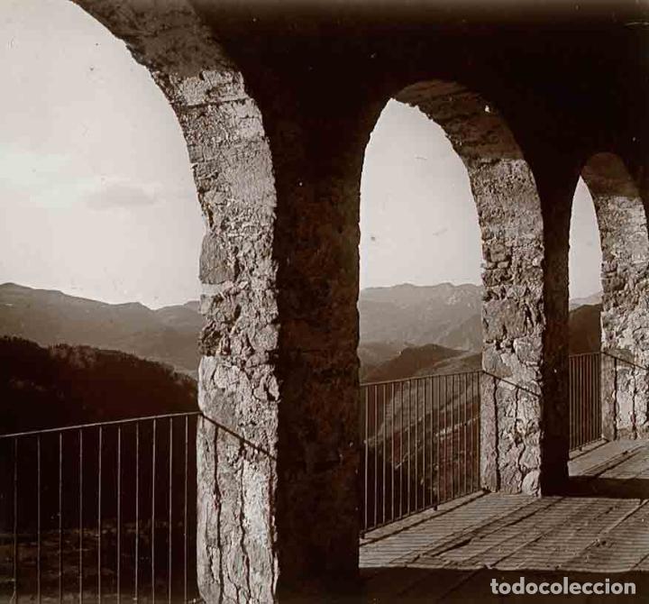 Fotografia antiga: PIRINEO. Preciosa vista desde el Santuario de Montgrony, Ripoll&egrave;s. c. 1925