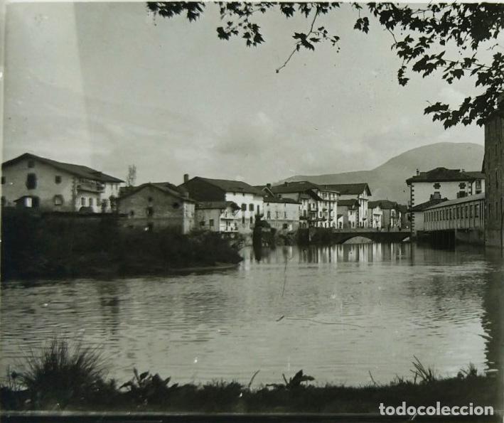 Fotografia antica: PAIS VASCO POSITIVO CRISTAL ESTEREOSCOPICO