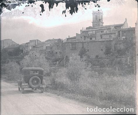 Antique Photography: VILLAROYA DE LOS PINOS TERUEL NEGATIVO ESTEROSCOPICO CELULOIDE
