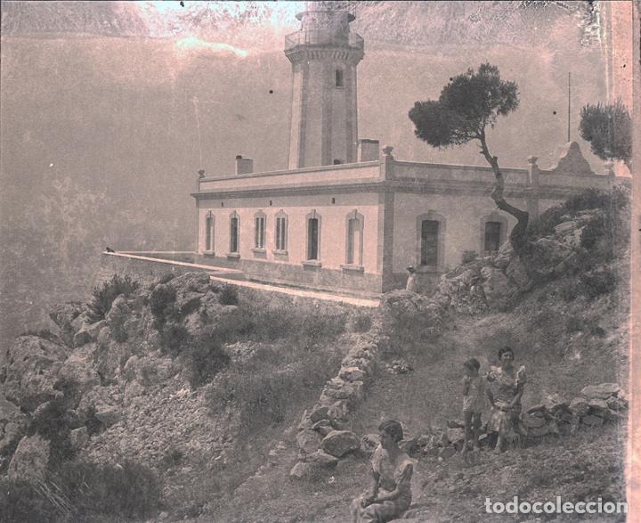 Fotografia antica: JAVEA ALICANTE NEGATIVO ESTEREOSCOPICO CELULOIDE