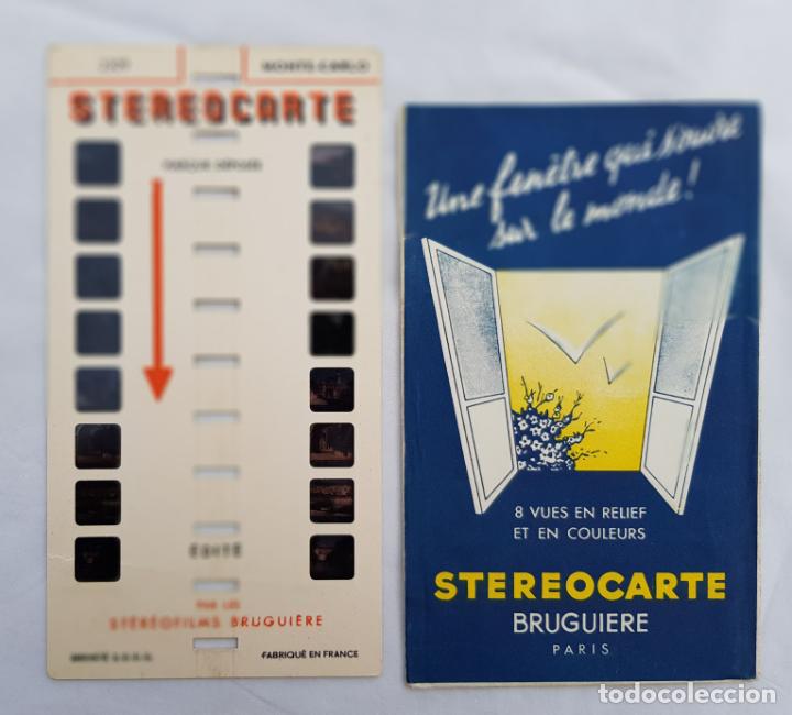 Fotograf&iacute;a antigua: STEREOCARTE, 8 vues en relief et en Couleurs. MONTE-CARLO - N&ordm; 2309