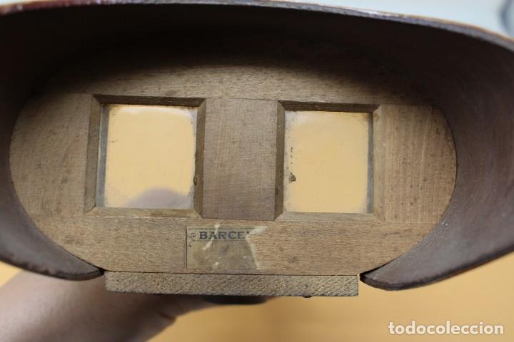 Fotograf&iacute;a antigua: ESTEROSCOPES DE MADERA S XIX - Foto 7