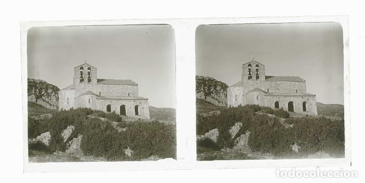 Fotografia antica: Iglesia rom&aacute;nica. Ermita. Prepirineos. c.1920