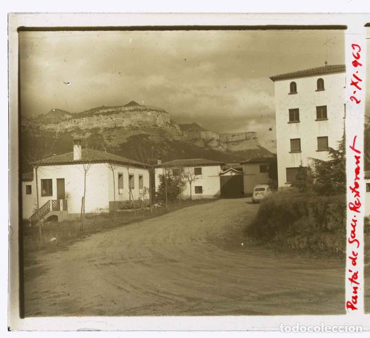 Photographie ancienne: PANTANO DE SAU. Restaurant. 2/11/1963