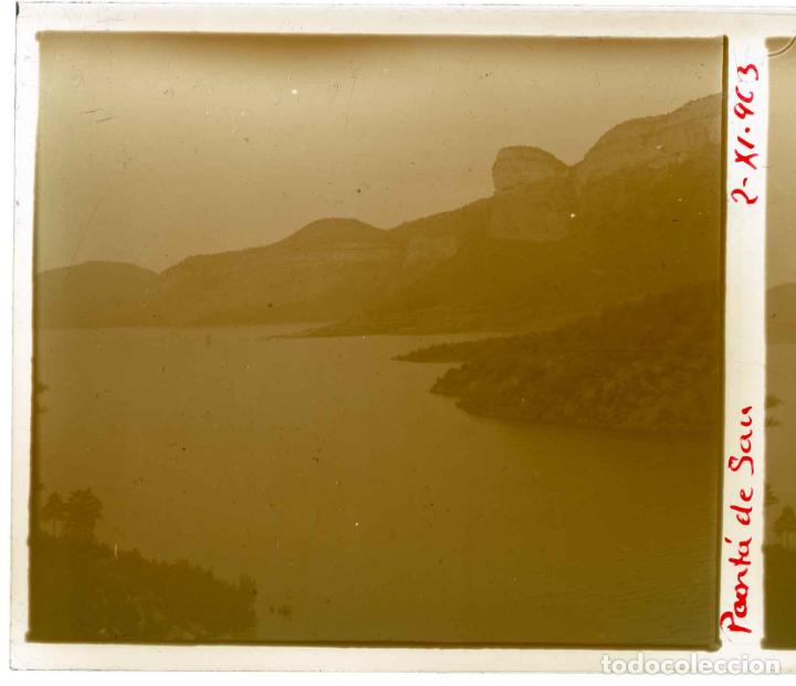 Photographie ancienne: PANTANO DE SAU. Vista general. 2/11/1963