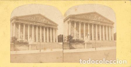 Photographie ancienne: FOTOGRAFIA ESTEREOSCOPICA PARIS CORPS LEGISLATOR. SOBRE 1890 - P-ESTEO-227