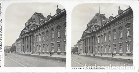 Photographie ancienne: FOTOGRAFIA ESTEREOSCOPICA PARIS L,ECOLE MILITAIRE, SOBRE 1910 - P-ESTEO-230