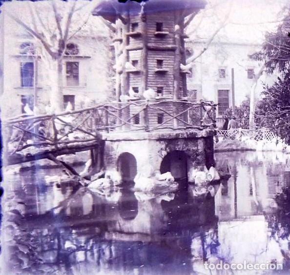 Photographie ancienne: ALCOY ANTIGUO NEGATIVO CRISTAL ESTEREOSCOPICO 4,5 X 10,7 CM.
