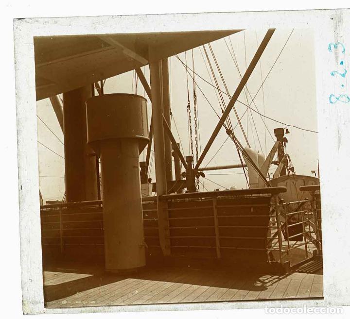 Photographie ancienne: BUQUE. Aparejos. c. 1925