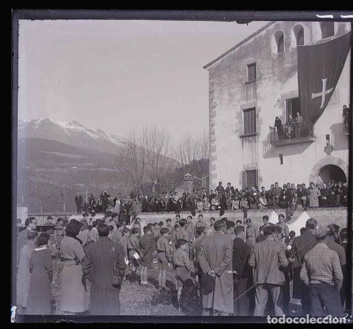 Photographie ancienne: Festividad popular. Lugar sin identificar. Catalu&ntilde;a. c. 1925