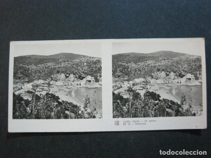 Fotografia antica: TAMARIU-CALA-RELLEV N&ordm; 10-FOTO ESTEREOSCOPICA-VER FOTOS-(74.133)