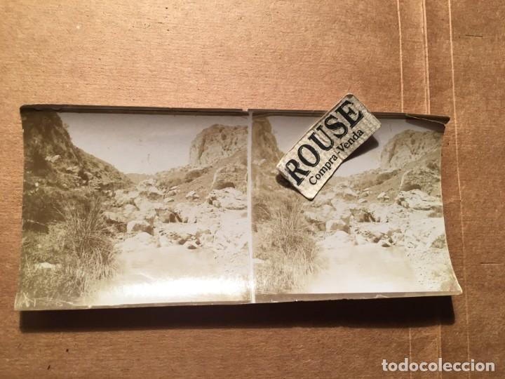 Fotografia antica: ANTIGUA FOTOGRAFIA ESTERESCOPICA - 13X6 CM.