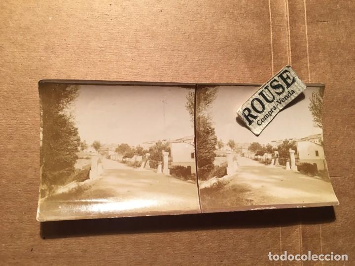 Fotografia antica: ANTIGUA FOTOGRAFIA ESTERESCOPICA 13X6 CM.