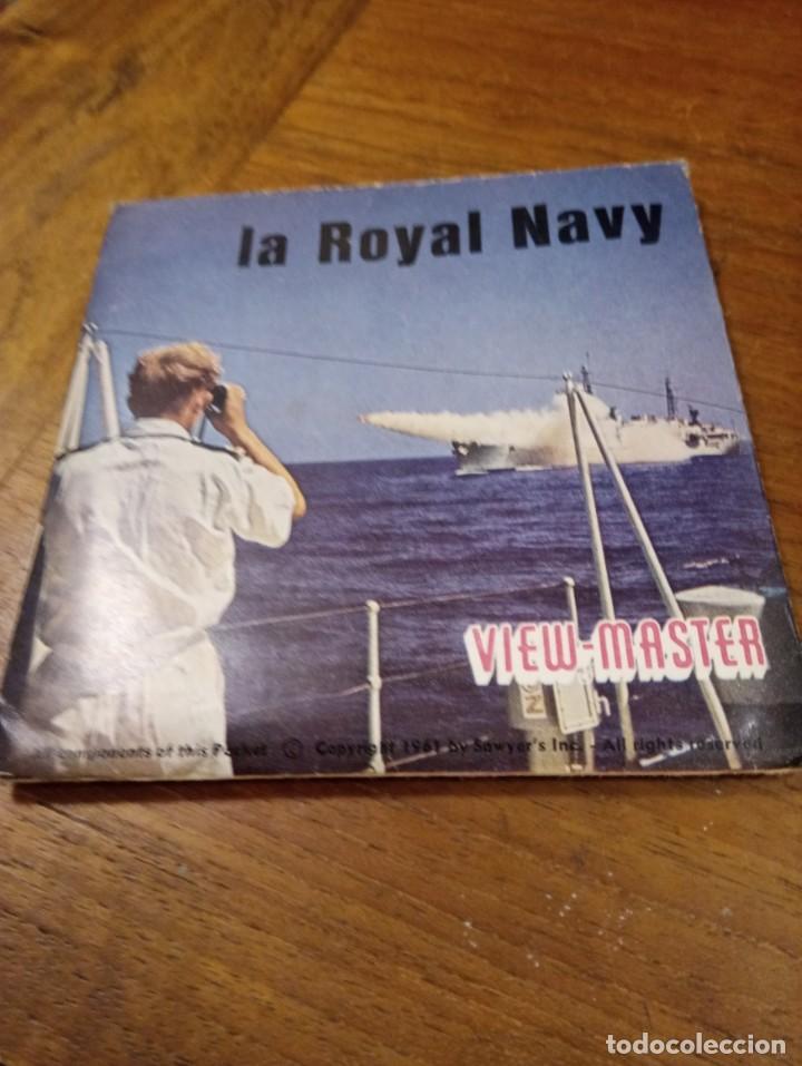 Fotograf&iacute;a antigua: VIEW-MASTER. LA ROYAL NAVY. a&ntilde;os 60. 3 discos