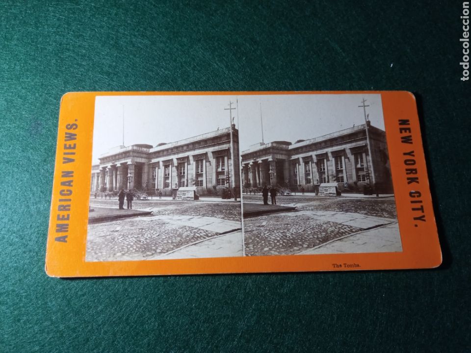 Fotograf&iacute;a antigua: The Tombs. New York City