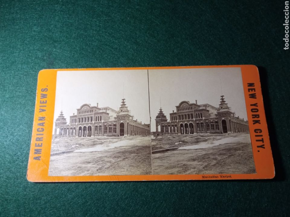 Fotograf&iacute;a antigua: Manhattan Market. New York City