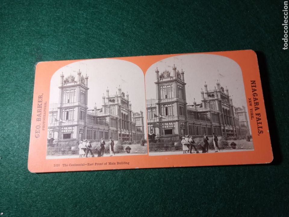 Fotograf&iacute;a antigua: The Centennial - East Front of Main Building