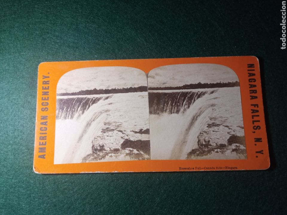 Fotograf&iacute;a antigua: Niagara. Horseshoe Fall-Canada Side. - Foto 1