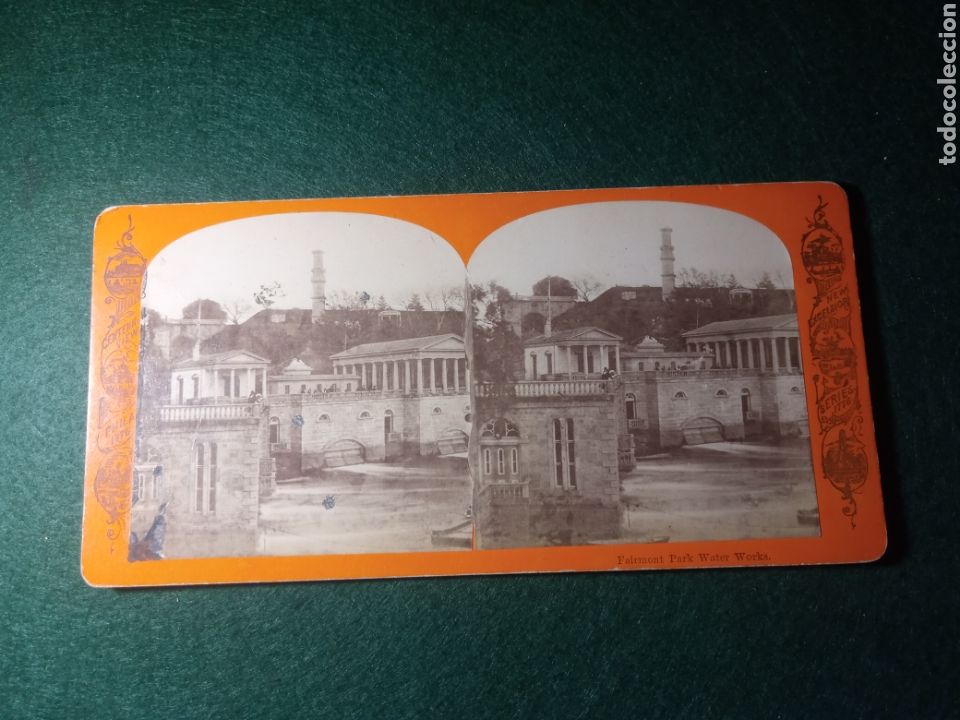 Photographie ancienne: Fairmont Park Water Works