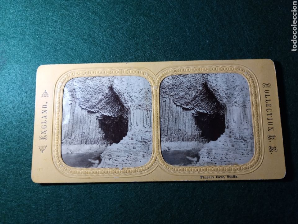 Photographie ancienne: Reino Unido. Fingal's Cave, Staffa.