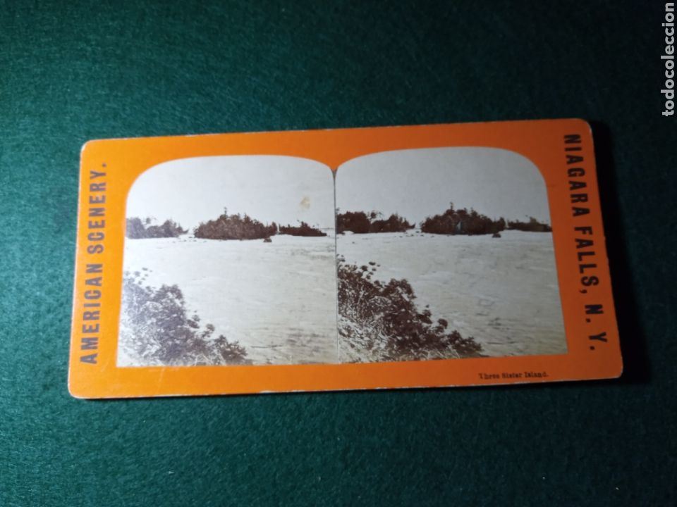 Photographie ancienne: Niagara.Three Sister Island