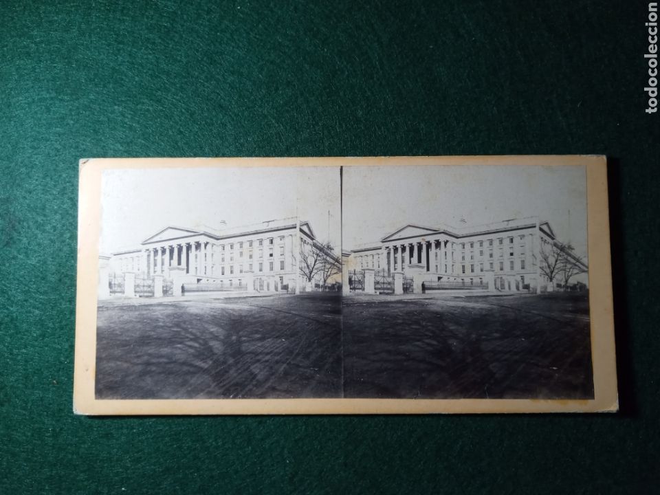 Fotografia antica: The Treasury Building From Penn. Avenue