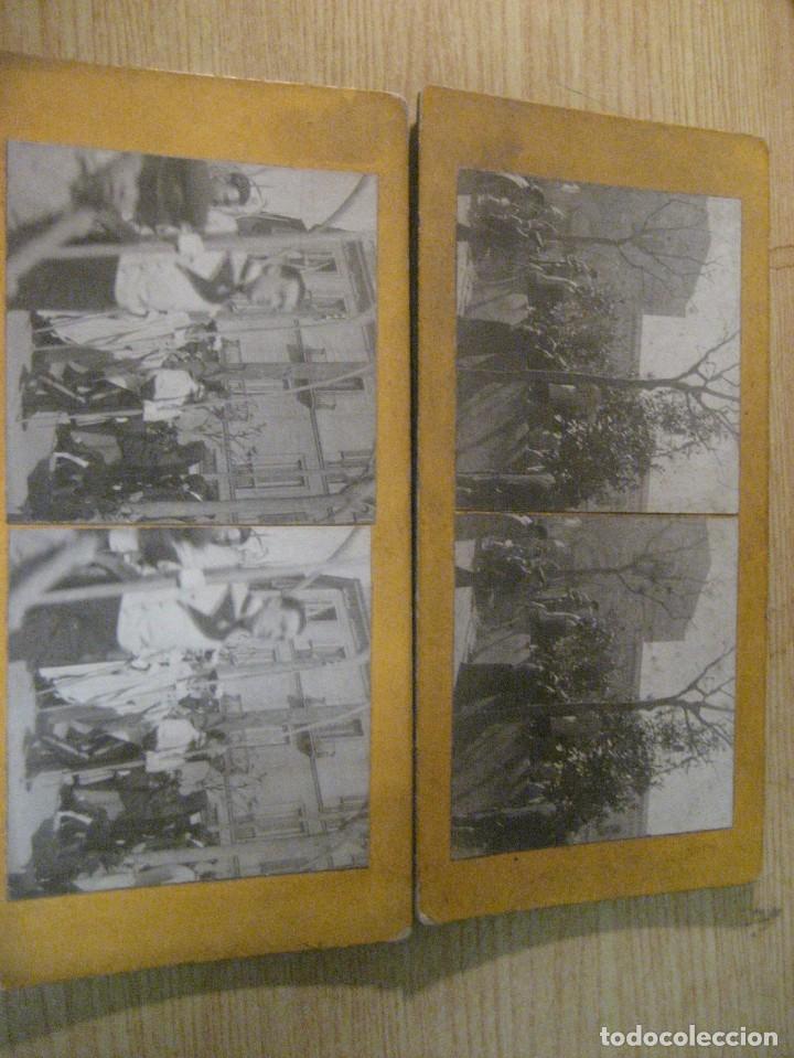 Fotografía antigua: 2 fotografia estereoscopica bendicion palma procesion domingo de ramos . sin localizar - Foto 3 - 233653420