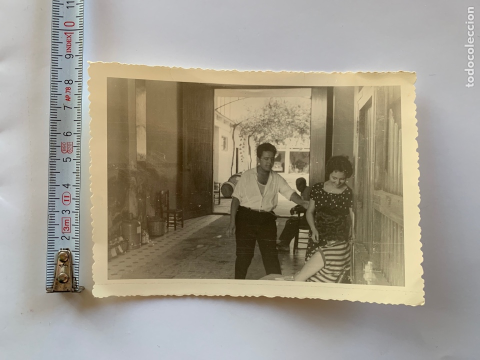 Photographie ancienne: FOTO. DIA EN LA ALQUERIA. FOT&Oacute;GRAFO?.
