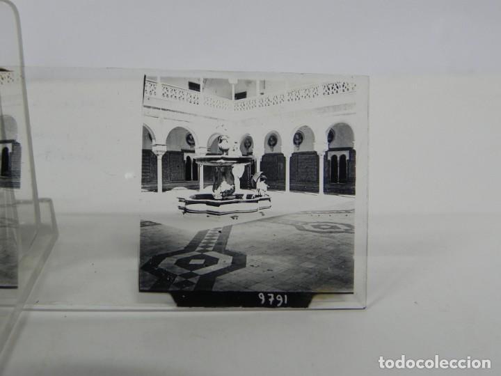 Photographie ancienne: FOTOGRAFIA ESTEREOSCOPICA NO LOCALIZADA, REALIZADA EN CRISTAL, MIDE 10,5 X 4,5 CMS