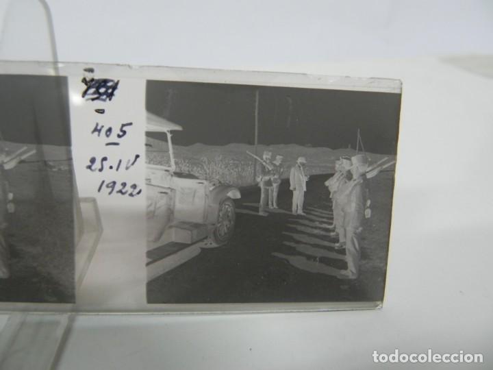 Photographie ancienne: FOTOGRAFIA ESTEREOSCOPICA NO LOCALIZADA, CONVOY MILITAR, 1922, REALIZADA EN CRISTAL, NEGATIVO, MIDE
