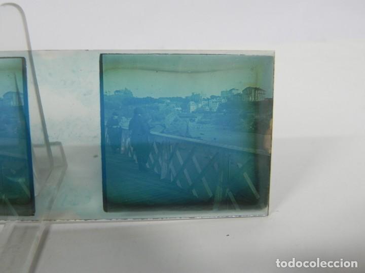 Fotograf&iacute;a antigua: FOTOGRAFIA ESTEREOSCOPICA NO LOCALIZADA, REALIZADA EN CRISTAL, MIDE 10,5 X 4,5 CMS