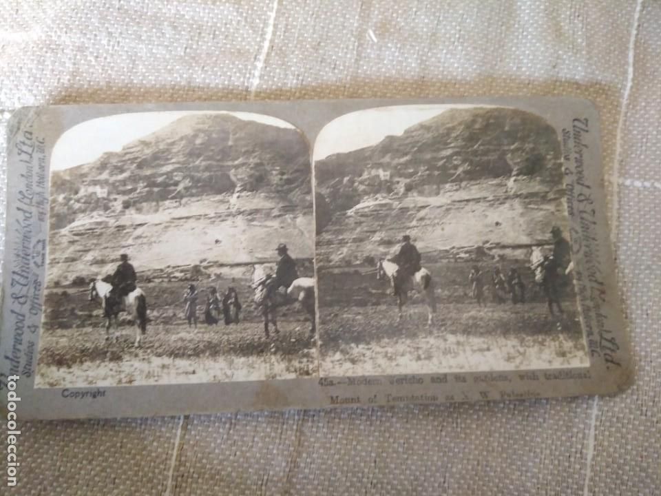 Fotografia antiga: Foto estereosc&oacute;pica de Palestina