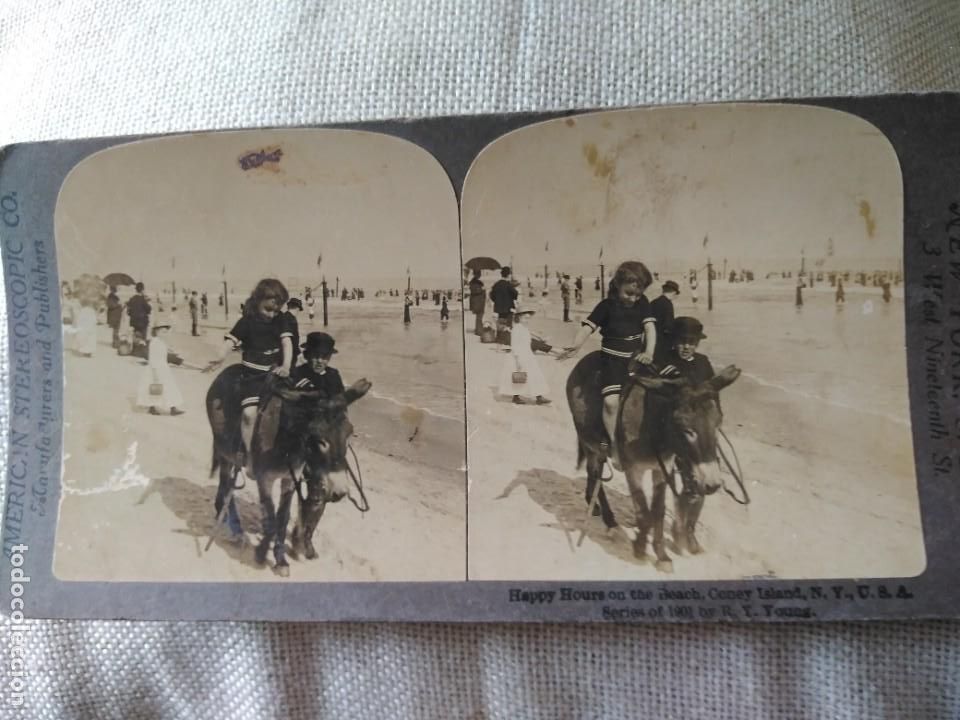 Fotografia antiga: Playa de Coney Island