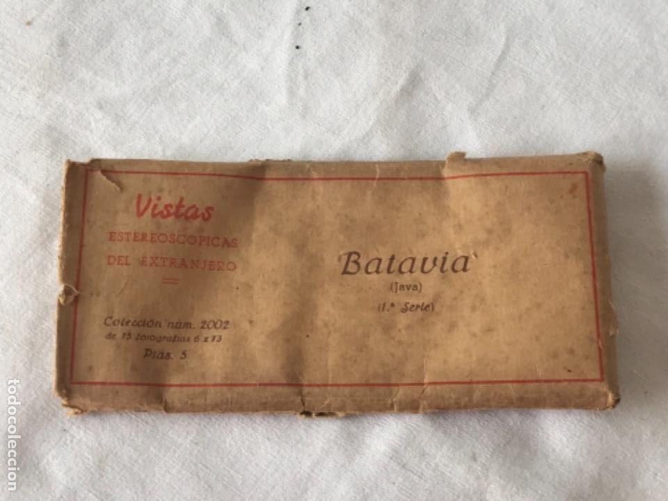 Fotograf&iacute;a antigua: VISTAS ESTEREOSCOPICAS DEL EXTRANJERO - COLECCION 2002 BATAVIA JAVA 1 SERIE - 15 fotos