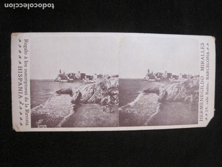 Fotografia antiga: SITGES-REVISTA HISPANIA-HERMENEGILDO MIRALLES-FOTOGRAFIA ANTIGUA-VER FOTOS-(K-2245)