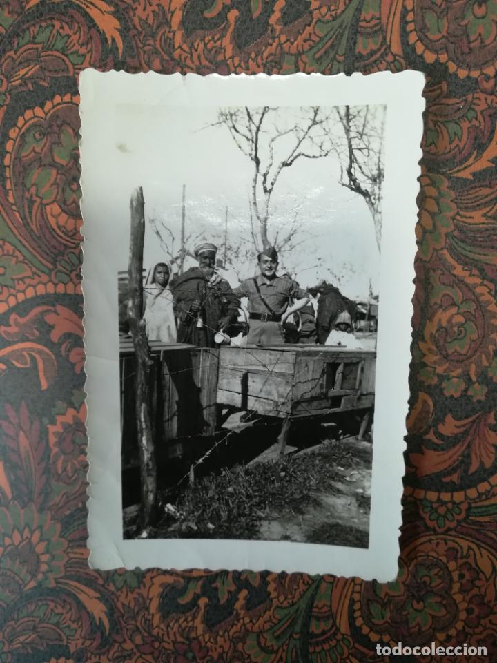 Photographie ancienne: Foto guerra civil. Militar Nacional 1938. M 7,5x12 cm cm