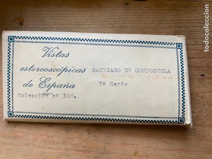 Fotografia antica: 15 vistas estereosc&oacute;picas ESPA&Ntilde;A SANTIAGO COMPOSTELA 2 SERIE NUM 106