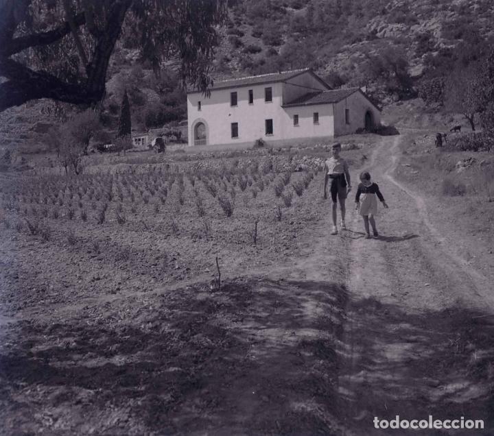 Photographie ancienne: MASIA. Vi&ntilde;eos. Ni&ntilde;os. Bonita fotograf&iacute;a. c.1940