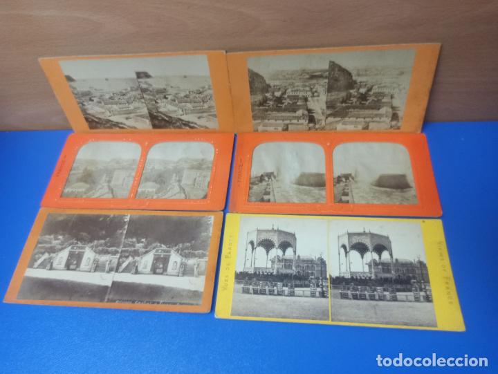 Photographie ancienne: LOTE 6 FOTOGRAFIAS ESTEREOSCOPICAS - FRANCIA