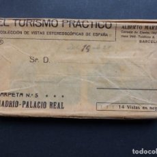 Fotografía antigua: MADRID - 14 VISTAS ESTEREOSCOPICAS EL TURISMO PRACTICO - AÑOS 1920-1930 - VER FOTOS ADICIONALES. Lote 276689318
