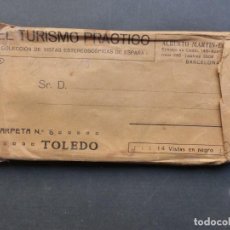 Fotografía antigua: TOLEDO - 14 VISTAS ESTEREOSCOPICAS EL TURISMO PRACTICO - AÑOS 1920-1930 - VER FOTOS ADICIONALES. Lote 276689853