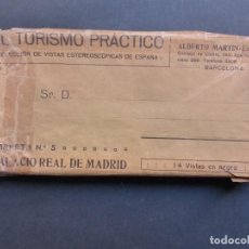 Fotografía antigua: MADRID - 14 VISTAS ESTEREOSCOPICAS EL TURISMO PRACTICO - AÑOS 1920-1930 - VER FOTOS ADICIONALES. Lote 276691433